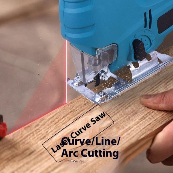 BobenMulti-function JigSaw Miter Cutting Machine Wood AluminumPlastic Panel Electric Reciprocating Saw Wood Cutting Saw Portable