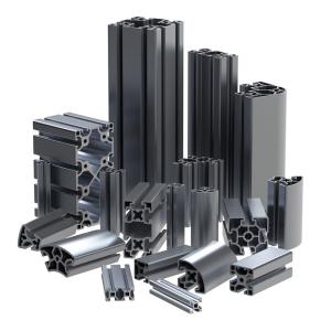 Buy cheap V Slot Extrusion Aluminum Profiles Powder Coating Aluminium Trim Profiles product