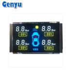 VA Segmented LCD Display Black Screen Module COB+PIN For Car Tire Pressure