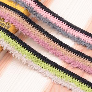 Buy cheap Recycled Poly Gimp 3cm Crochet Edgings And Trims product