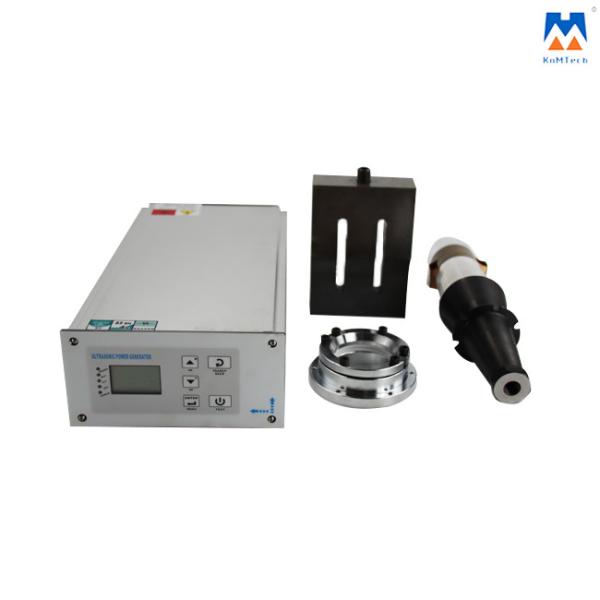 Quality N95 Face Mask Making Machine 2600W Ultrasonic Welding Set with Generator Transducer and Horn for sale