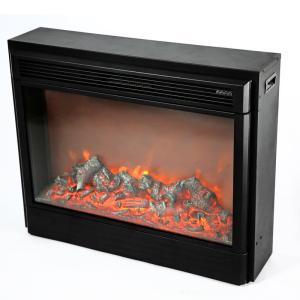 Household Heating Made Simple 3D False Fire Electronic Fireplace Insert for 30sq Area