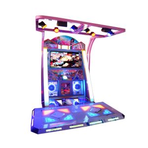 Buy cheap 55 Inch Music Dancing Redemption Game Machine Iron Box Material product
