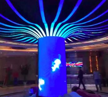 Quality Longvision Commercial Flexible Curved Led Screen Display Panels Soft Module for sale