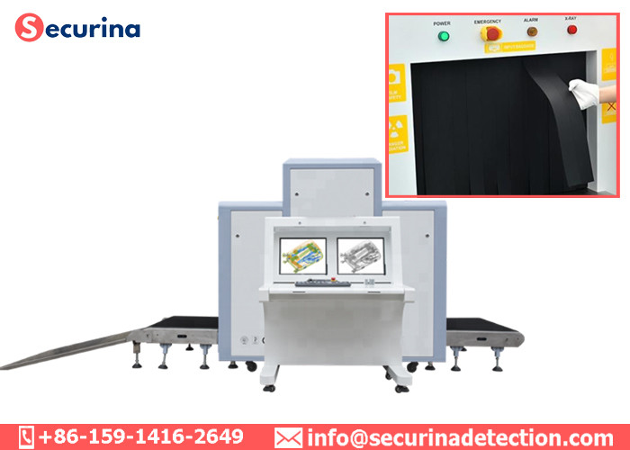 338.5mm Conveyor Height X Ray Baggage Scanner High Resolution With CE Approval