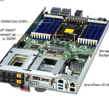 ESATA Supermicro Storage Server SYS-211GT-HNTF Super X13SET-G Motherboard