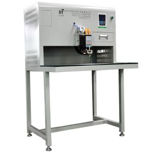 50kg Pneumatic Spot Welder For 18650 Battery With PVC button surface mold