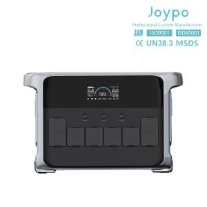 2400W Fast Charging Camping Solar Power Portable Battery Generator For Home