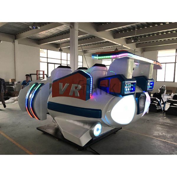 9KW 6 Player 9D VR Simulator With 6 Luxury Seats Dynamic Platform