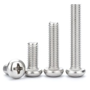 5mm Stainless Steel Pan Head Screws GB818 DIN7982 OEM Available