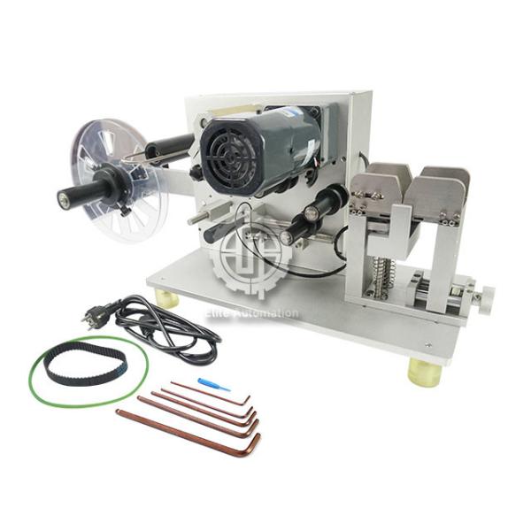 Quality Cables / Hoses Automatic Labeling Machine Width 10-52mm Length 40-140mm for sale