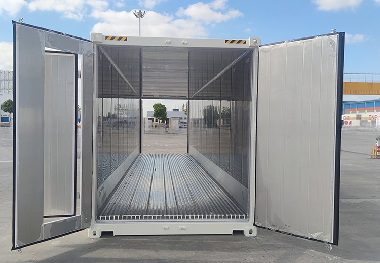 Stroage Function Double Rear End Swing Door 40ft PU Foam Insulated Reefer Refrigerated Body Shipping Isolated Container