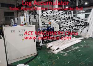 High Speed Fully Automatic Log Accumulator For Bathroom Tissue Roll 150mm Diameter