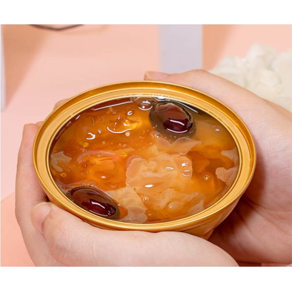Ginger Jujube Stewed Pudding Peach Gum Diet Soup Meal Replacement