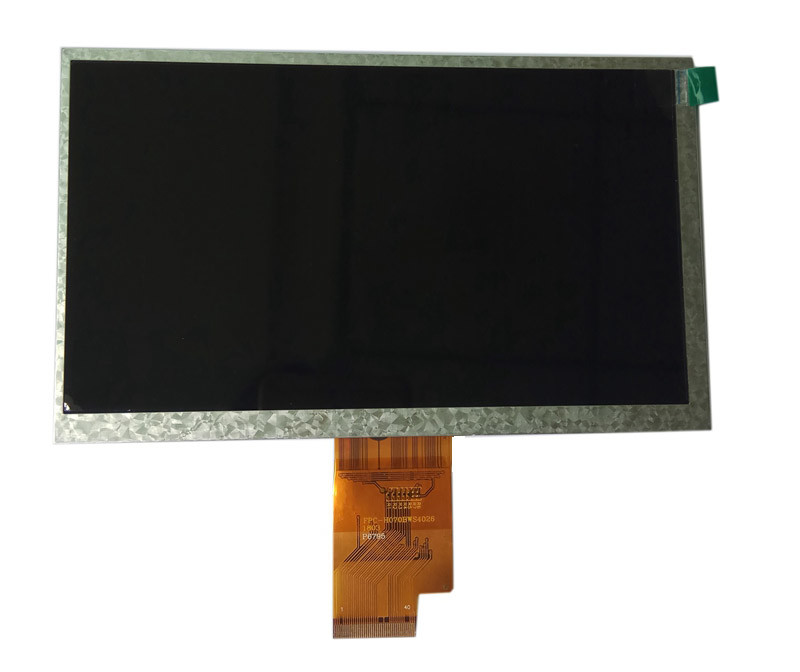 7 inch 1024x600 LVDS TFT IPS Display Capacitive Touch Display with Custom Oversized Coverglass