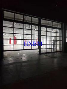 Buy cheap Aluminium glass Garage Doors With powder coated color and Remote Control for construction product