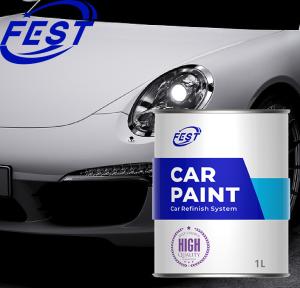 1K Basecoat Paint White Car Paint  Auto Body Refinish Paint 1.3mm Suction Feed