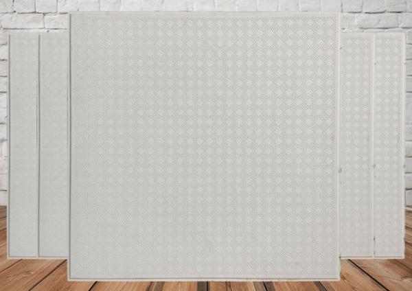 Quality Square Beveled PVC Gypsum Ceiling Board 12mm-16mm Thickness for sale