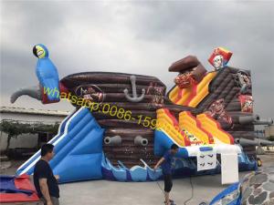Buy cheap pirate water slide for pool product