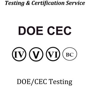 Buy cheap CEC Certification;CEC Certification Test Method Introduction； product