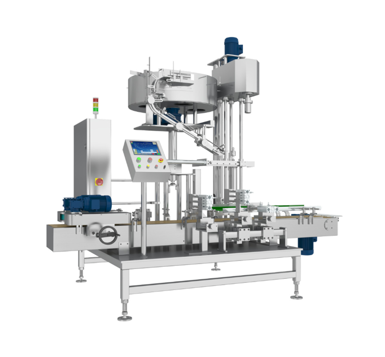 Fertilizer 5-30L Drum Single Head Automatic Capping Machine