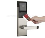 RFID M1 Card Open Key Card Hotel Lock With Free System Manage Titanium alloy