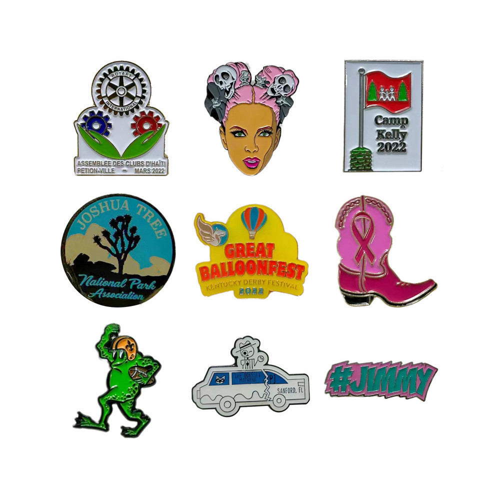 Custom Lapel Pins for Organizational Identification - 2D/3D Design Options