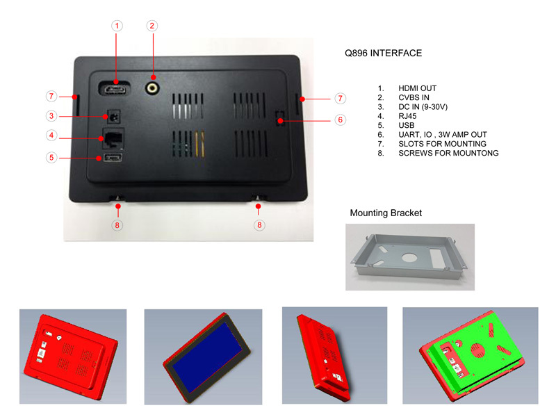 SIBO In Wall Tablet For Home Automation SIBO In Wall Tablet For Home Automation
