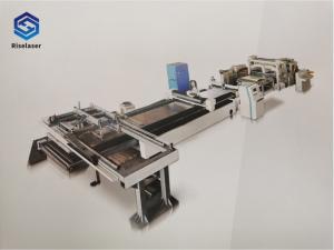 China Auto Feeding Rolled Coil Steel 1000W Fiber Laser Cutting Machine on sale