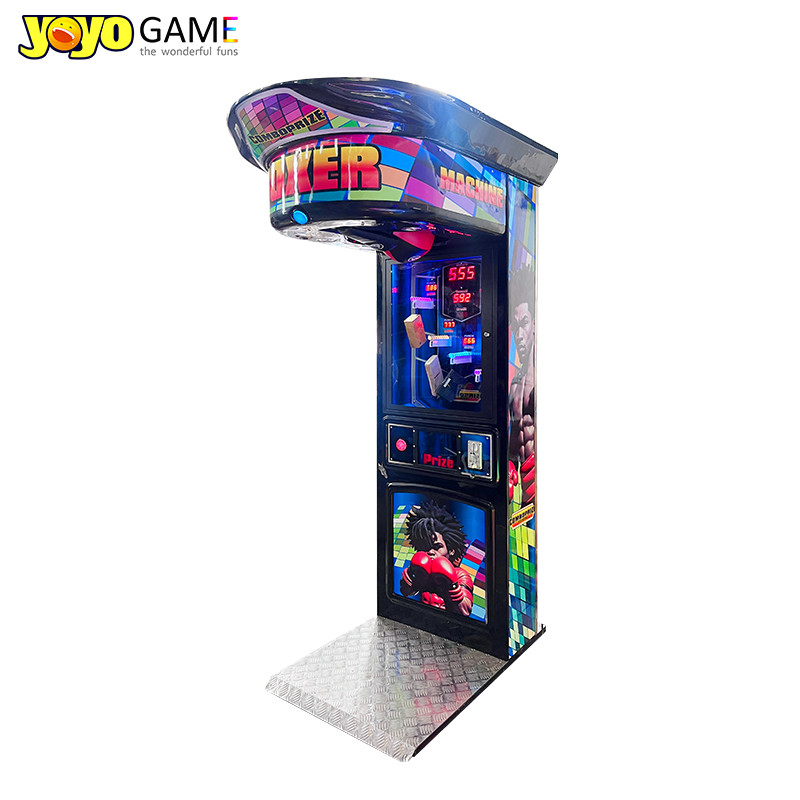 Coin Operated Game Street Amusement Park Electronic Hammer Boxing Machine Arcade Boxing Punch Machine Price For Sale