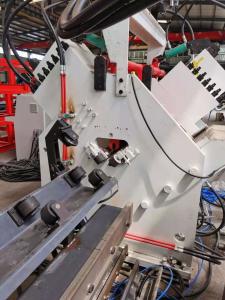 China Steel Flange CNC Angle Line Machine With Punching Marking Function on sale
