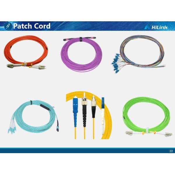 Multimode Fiber Cable WDM MPO Male To MPO Male Patch Cord 24 Core OM4 10M