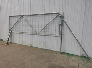Buy cheap 900mm Height Hot Dip Galvanized Wire Filled Welded Gate With 1 Brace product