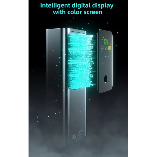 65W PD Charger Power Bank High Capacity 20000mAh Battery Pack for Fast Charging Laptop