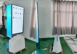 Single Sided Wall Mounted Digital Signage 55 OLED With Another Side Mirror