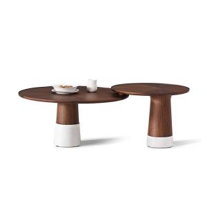 China Oak Veneer Coffee Table Solid Wood Coffee Table For Living Room Hotel on sale
