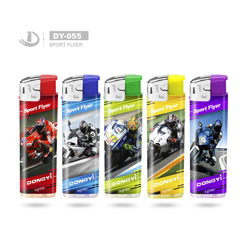 Disposable Colorful Stable Plastic Cigarette Electric Gas Lighter with Competitive Price