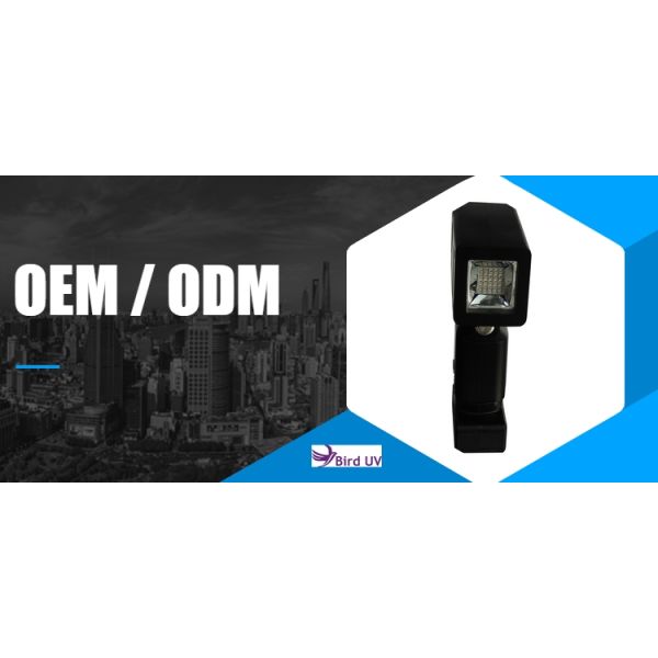 Black Household PUV-002 100mW/Cm2 265NM UVC LED Lamp