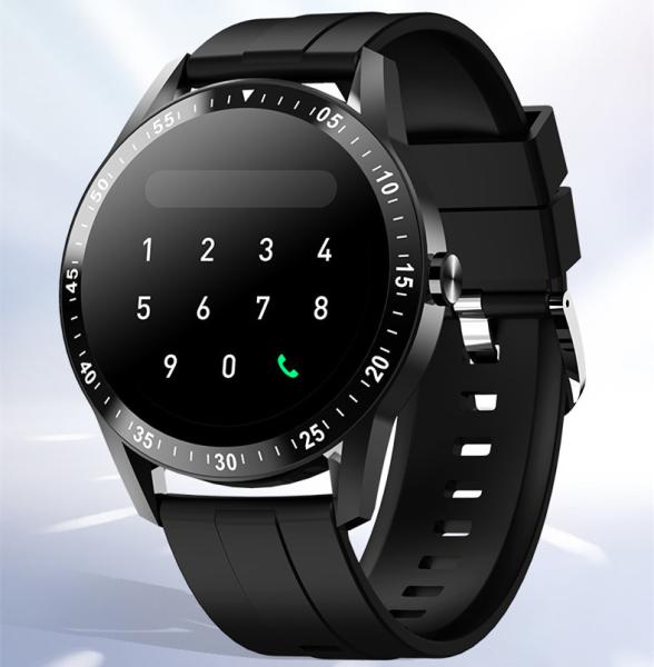 Quality Ip67 1.28 inch round shape smart watch ds12 rohs ce fcc APP control sleep tracker smart watch bluetooth call for sale
