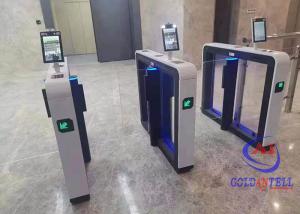 Buy cheap Electronic Swing Barrier Access Control Turnstiles With Security Thermal Scanner Counter System product