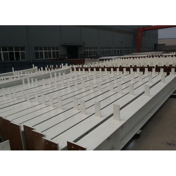 Light Steel Frame Metal Fabrication Services Prefabricated With Weld H Beam