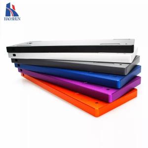 CNC Parts Brass Keyboard Prototype Aluminium Hot Swappable Custom Kit Cnc Machining Keyboard Case