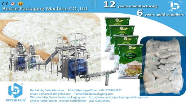 Quality Big Pouch Stacker Packing Machine For Stacking Various Small Bags for sale