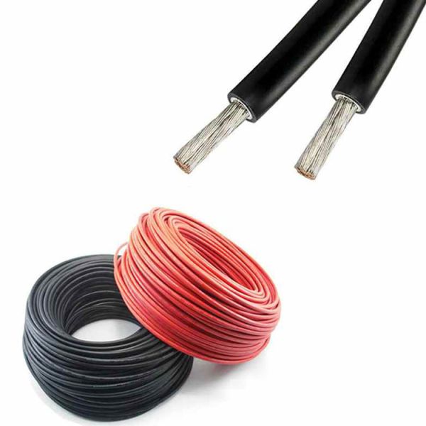 10mm Solar PV Cable 1500V DC With TUV Wire For Solar Panel