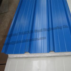 China Metal EPS Insulated Sandwich Panels House Sandwich Panel Roofing on sale