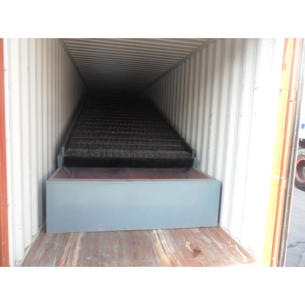 4MW Leaning Cooler Grate Plates Water Cooled Grate Simple Structure For MDF Plant