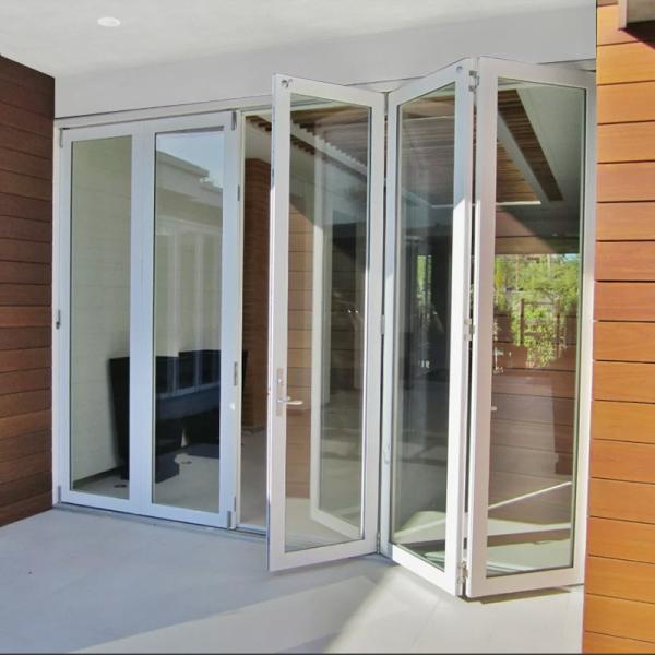 Quality DOLPHIN Aluminum Folding Window Rising Up Foldable Windows For Patio for sale