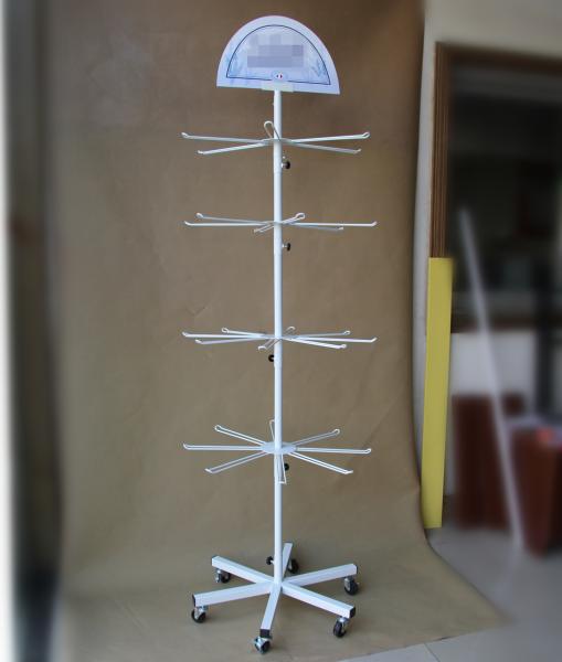 Quality TUV Multifunctional Height 1500mm Rotating Display Stand For Jewelry for sale