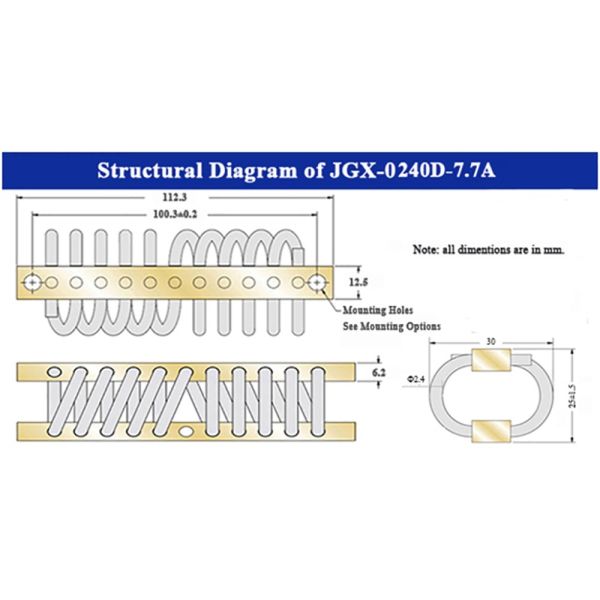 Camera Cable Vibration Isolators And Absorber Electronics Camera Drone Shock Vibration Insulation