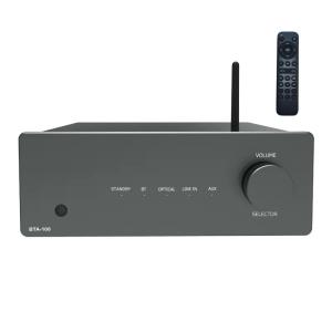 China 100W RMS HiFi Audio Power Amplifier Class D Audio Amp Desktop Compact 2 Channel Stereo Amplifier on sale